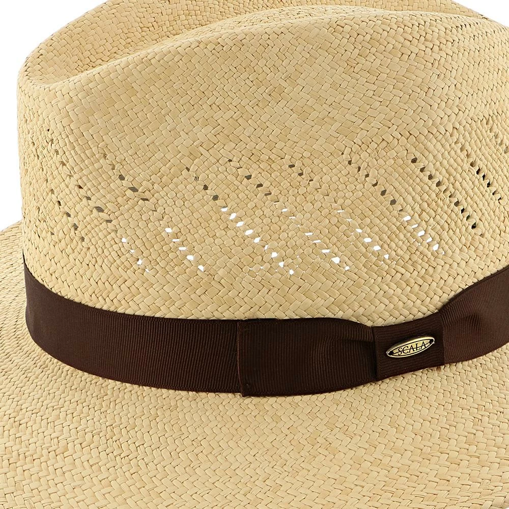 Budget โ Men Mokoro - Scala Natural Panama Straw Safari Hat ๐ 6 Men Mokoro - Scala Natural Panama Straw Safari Hat