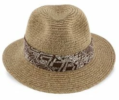 Discount ๐ Surfzone - Scala Tan Toyo Straw Blend Fedora Hat Men โ 12 Surfzone - Scala Tan Toyo Straw Blend Fedora Hat Men