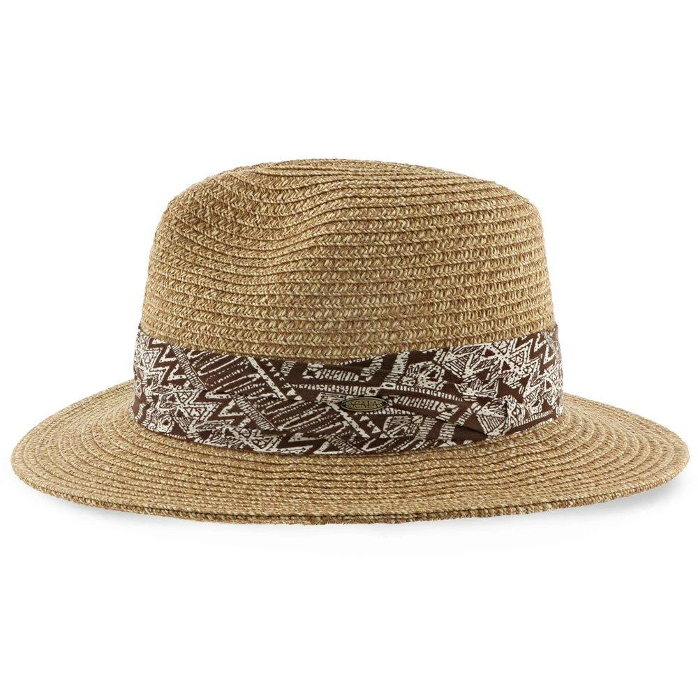 Discount ๐ Surfzone - Scala Tan Toyo Straw Blend Fedora Hat Men โ 4 Surfzone - Scala Tan Toyo Straw Blend Fedora Hat Men