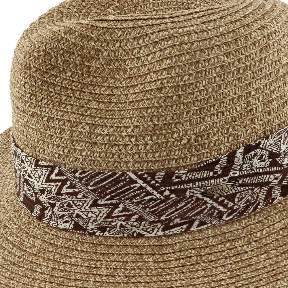 Discount ๐ Surfzone - Scala Tan Toyo Straw Blend Fedora Hat Men โ 6 Surfzone - Scala Tan Toyo Straw Blend Fedora Hat Men