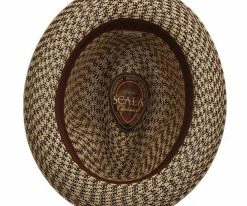 Best Pirce ๐ฏ Depoe - Scala Straw Fedora Hat Men ๐งจ 10 Depoe - Scala Straw Fedora Hat Men