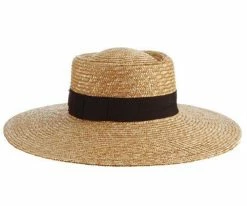 Monaco - Scala Straw Wide Brim Hat Men