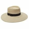 Men Optimist - Scala LP237 Toast Paper Braid Boater Hat