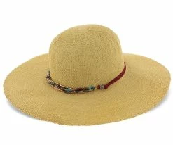 Men Sedona - Scala Natural 100% Toyo Straw Wide Brim Hat