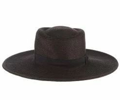 Men Optimist - Scala LP237 Toast Paper Braid Boater Hat