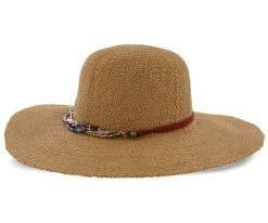 Men Sedona - Scala Natural 100% Toyo Straw Wide Brim Hat