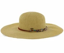 Men Sedona - Scala Natural 100% Toyo Straw Wide Brim Hat