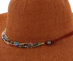 Men Sedona - Scala Natural 100% Toyo Straw Wide Brim Hat