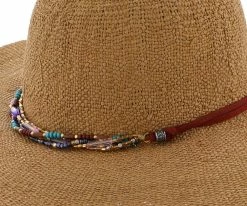 Men Sedona - Scala Natural 100% Toyo Straw Wide Brim Hat