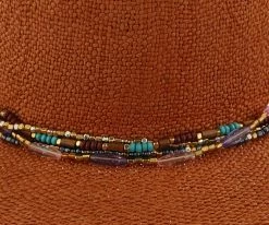 Men Sedona - Scala Natural 100% Toyo Straw Wide Brim Hat