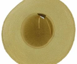 Men Sedona - Scala Natural 100% Toyo Straw Wide Brim Hat
