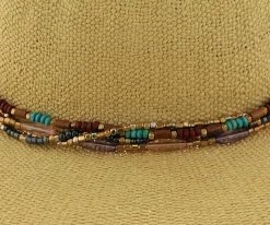 Men Sedona - Scala Natural 100% Toyo Straw Wide Brim Hat