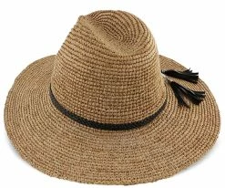 Brand new ๐ Seychelles - LR683OS - Scala Crocheted Raffia Natural Tea Safari Hat โ 24 Seychelles - LR683OS - Scala Crocheted Raffia Natural Tea Safari Hat