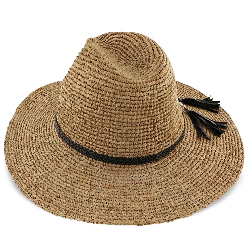 Brand new ๐ Seychelles - LR683OS - Scala Crocheted Raffia Natural Tea Safari Hat โ 9 Seychelles - LR683OS - Scala Crocheted Raffia Natural Tea Safari Hat