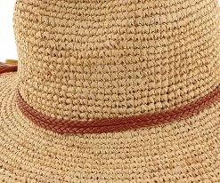 Brand new ๐ Seychelles - LR683OS - Scala Crocheted Raffia Natural Tea Safari Hat โ 25 Seychelles - LR683OS - Scala Crocheted Raffia Natural Tea Safari Hat