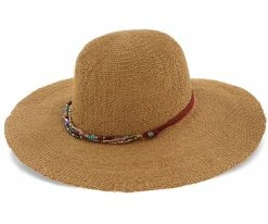 Men Sedona - Scala Natural 100% Toyo Straw Wide Brim Hat