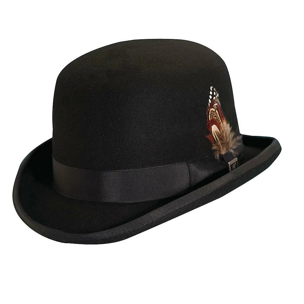 Buy ๐ Bordeaux - Stacy Adams SAW506 Ivory Wool Felt Derby Hat Men ๐ฅ 2 Bordeaux - Stacy Adams SAW506 Ivory Wool Felt Derby Hat Men