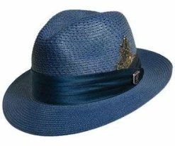 Dublin - Stacy Adams Poly Braid Fedora Hat Men