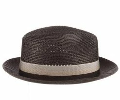 Syracuse - Stacy Adams Straw Fedora Hat
