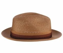Syracuse - Stacy Adams Straw Fedora Hat