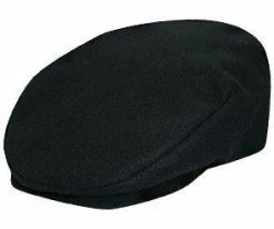 Ganache - Stacy Adams SA21 Brown Melton Wool Ivy Cap