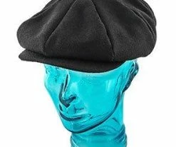 Molasses - Stacy Adams SA22 Camel Melton Wool Newsboy Cap Men