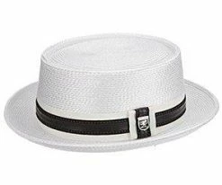 Pendleton - Stacy Adams Straw Porkpie Hat