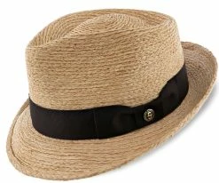 Men 42nd Street - Stetson Straw Fedora Hat - TS42ND