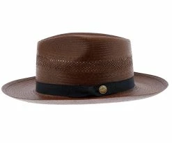 Alderton Stetson Shantung Fedora Hat Men