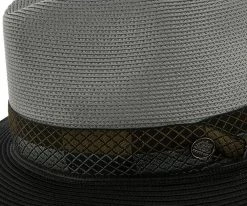 Men Andover - Stetson Milan Straw Fedora Hat - TSANDV