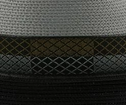 Men Andover - Stetson Milan Straw Fedora Hat - TSANDV