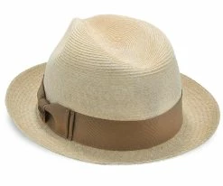 Aston - Stetson Panama Straw Fedora Hat