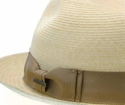 Aston - Stetson Panama Straw Fedora Hat