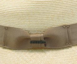 Aston - Stetson Panama Straw Fedora Hat