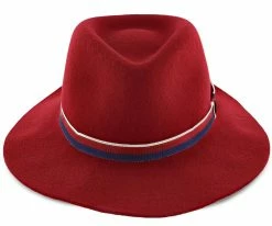 Aviatrix - Stetson Agent Carter Wool Felt Fedora Hat - TWAVTX Men
