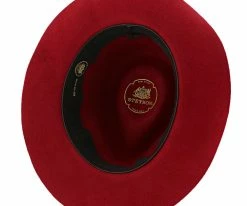 Aviatrix - Stetson Agent Carter Wool Felt Fedora Hat - TWAVTX Men