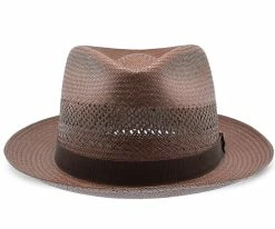 Back Bay - Stetson Shantung Straw Fedora Hat Men