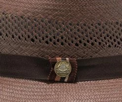 Back Bay - Stetson Shantung Straw Fedora Hat Men