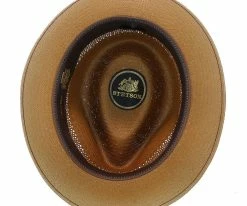 Back Bay - Stetson Shantung Straw Fedora Hat Men