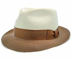 Men Duetoni - Stetson Milan Straw Fedora Hat
