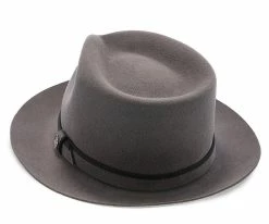 Outlet ๐ Belfast - Stetson Fur Felt Fedora Hat - TWBLFS ๐ 59 Belfast - Stetson Fur Felt Fedora Hat - TWBLFS