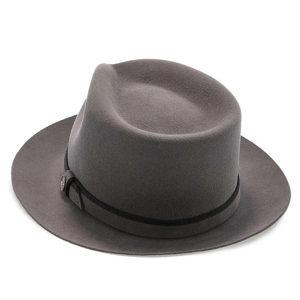 Outlet ๐ Belfast - Stetson Fur Felt Fedora Hat - TWBLFS ๐ 19 Belfast - Stetson Fur Felt Fedora Hat - TWBLFS