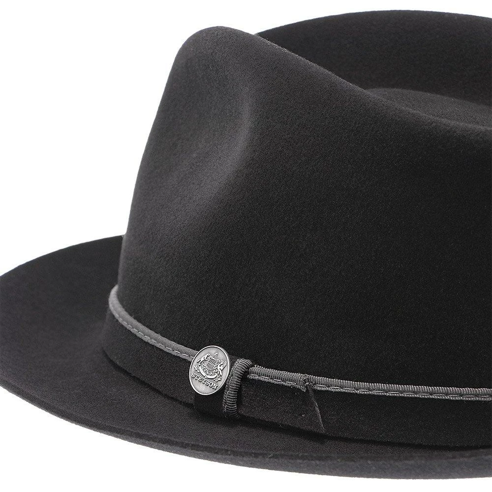 Outlet ๐ Belfast - Stetson Fur Felt Fedora Hat - TWBLFS ๐ 22 Belfast - Stetson Fur Felt Fedora Hat - TWBLFS
