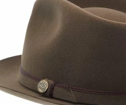 Outlet ๐ Belfast - Stetson Fur Felt Fedora Hat - TWBLFS ๐ 65 Belfast - Stetson Fur Felt Fedora Hat - TWBLFS