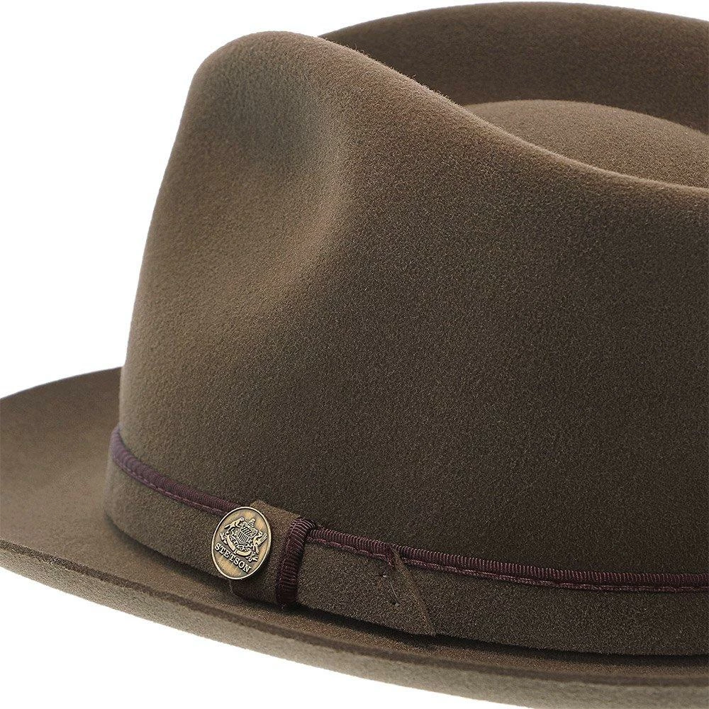 Outlet ๐ Belfast - Stetson Fur Felt Fedora Hat - TWBLFS ๐ 25 Belfast - Stetson Fur Felt Fedora Hat - TWBLFS