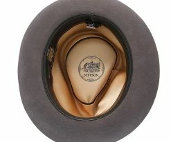 Outlet ๐ Belfast - Stetson Fur Felt Fedora Hat - TWBLFS ๐ 71 Belfast - Stetson Fur Felt Fedora Hat - TWBLFS