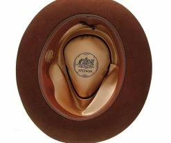 Outlet ๐ Belfast - Stetson Fur Felt Fedora Hat - TWBLFS ๐ 72 Belfast - Stetson Fur Felt Fedora Hat - TWBLFS