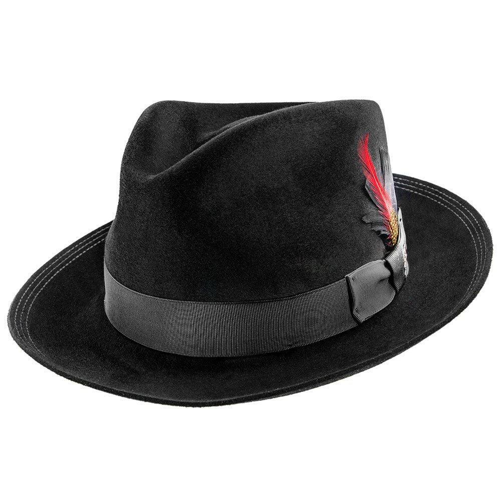 Top 10 ❤️ Benchmark 150th - Stetson Beaver Fur Felt Fedora Hat - TFBNCMG Men 🧨 2 Benchmark 150th - Stetson Beaver Fur Felt Fedora Hat - TFBNCMG Men