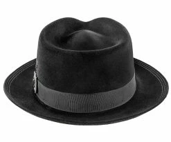 Top 10 ❤️ Benchmark 150th - Stetson Beaver Fur Felt Fedora Hat - TFBNCMG Men 🧨 11 Benchmark 150th - Stetson Beaver Fur Felt Fedora Hat - TFBNCMG Men