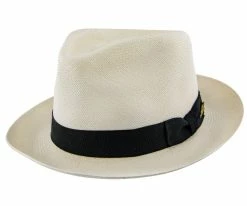 Benchmark 150th - Stetson Grade 20 Panama Fedora Hat - TSBNCM